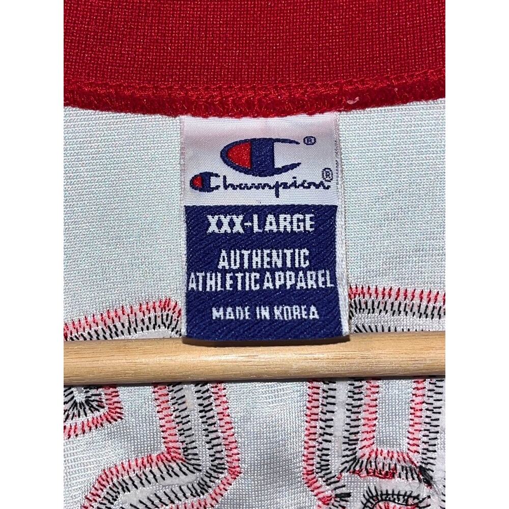 Philadelphia 76ers Allen Iverson #3 Champion Jersey 3XL 56 VTG Authentic - Picture 7 of 13
